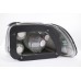 Honda Del Sol 93-97 Black Crystal Tail Lamp